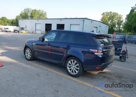 2016 Land Rover Range Rover Sport 3.0L V6 Supercharged Hse из США, поврежденный, VIN SALWR2PFXGA114722